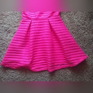 Pink girl dress
